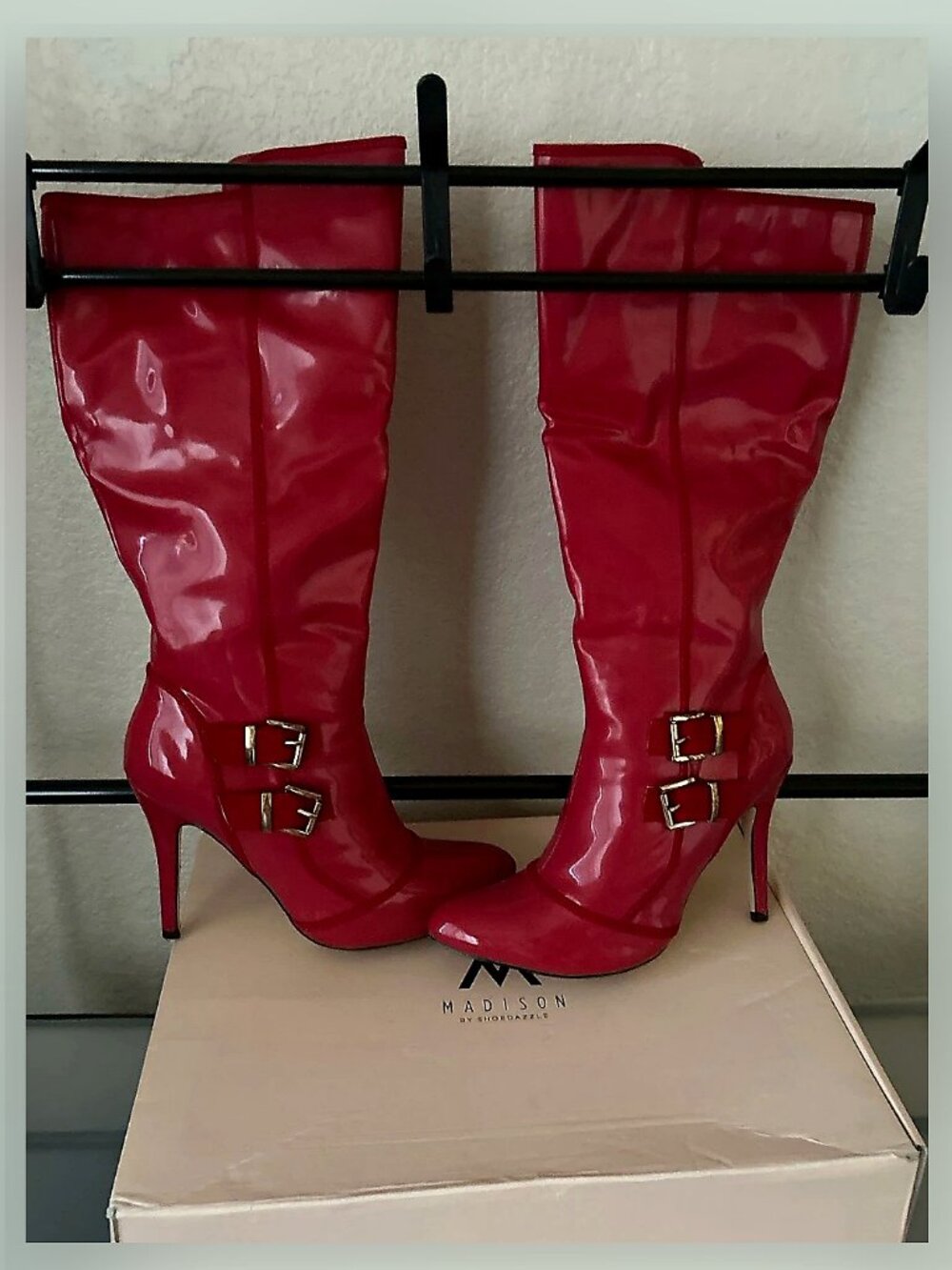 Red boots